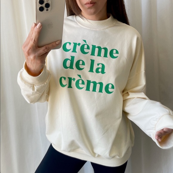 Crème De La Crème Sweatshirt — Cream - Picture 4 of 10